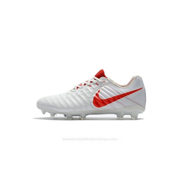 Nike Tiempo Legend VII FG Blanco Rojo